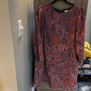 Anthropologie Dress/Paisley/with Pockets